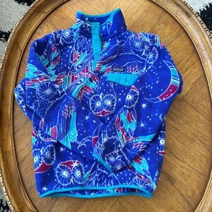 Purple Owl Patagonia Synchilla